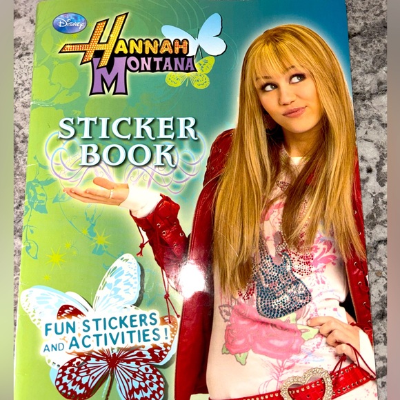 Hannah Montana Sticker Activity Book y2k collectible - Picture 1 of 5